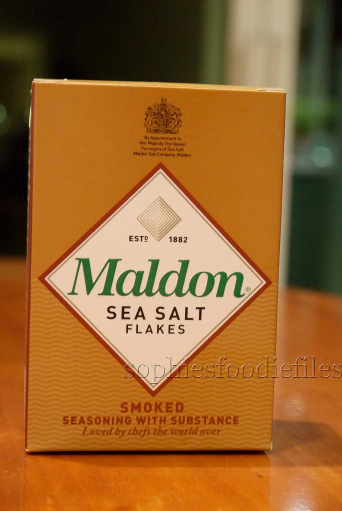 Smoked Maldon Sea Salt!