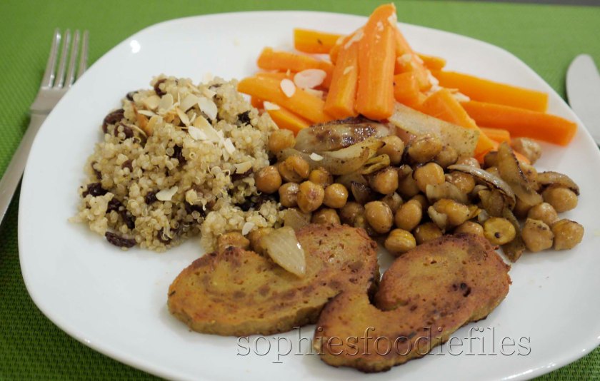 A divine Moroccan inspired vegan dinner!