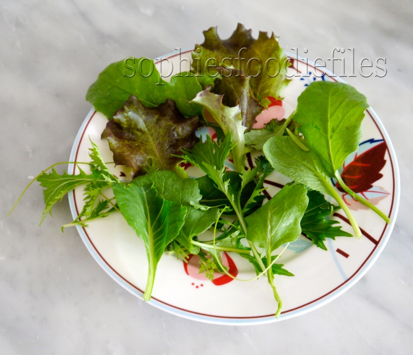 mixed salad leaves!